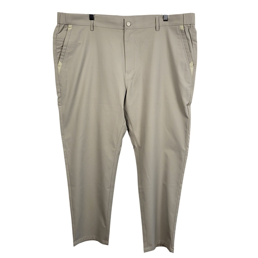 Jack Archer Jetsetter Pants Mens 40x28 Stone Performance Stretch Travel Chino